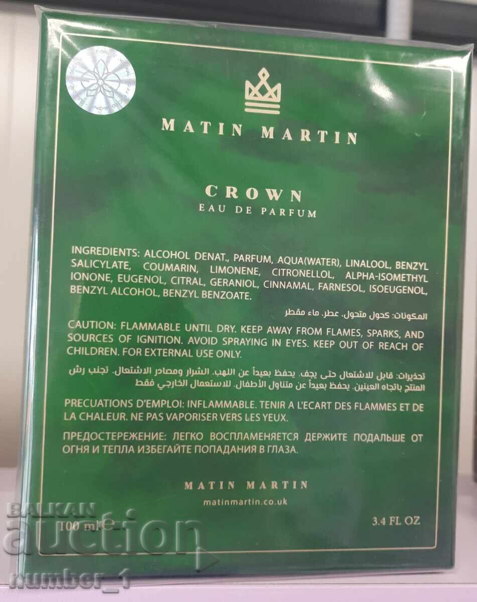 Matin Martin Crown EDP 100ml - ΑΡΑΒΙΚΟ ΑΡΩΜΑ (ΑΝΔΡΙΚΟ) με τιμή 15.00 €