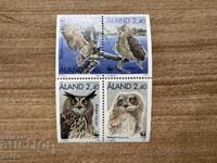 Åland Islands - Birds - Owls (1996) MNH
