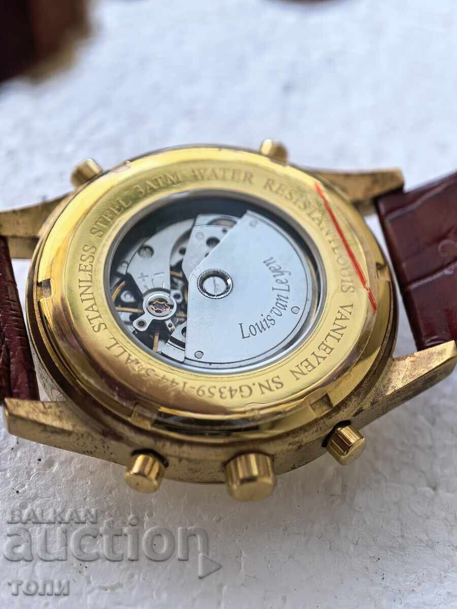Auction LOUIS VAN LEUEN AUTOMATIC RARE RUNS STOPS BZC !!!!! Auction LOUIS VAN LEUEN AUTOMATIC RARE RUNS STOPS BZC !!!!!
