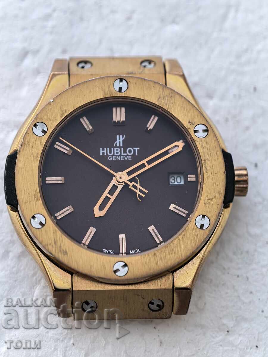 HUBLOT GENEVE QUARTZ SWISS MADE РЯДЪК РЕПЛИКА НЕ ЗНАМ ДАЛИ Р с цена 0.01 €