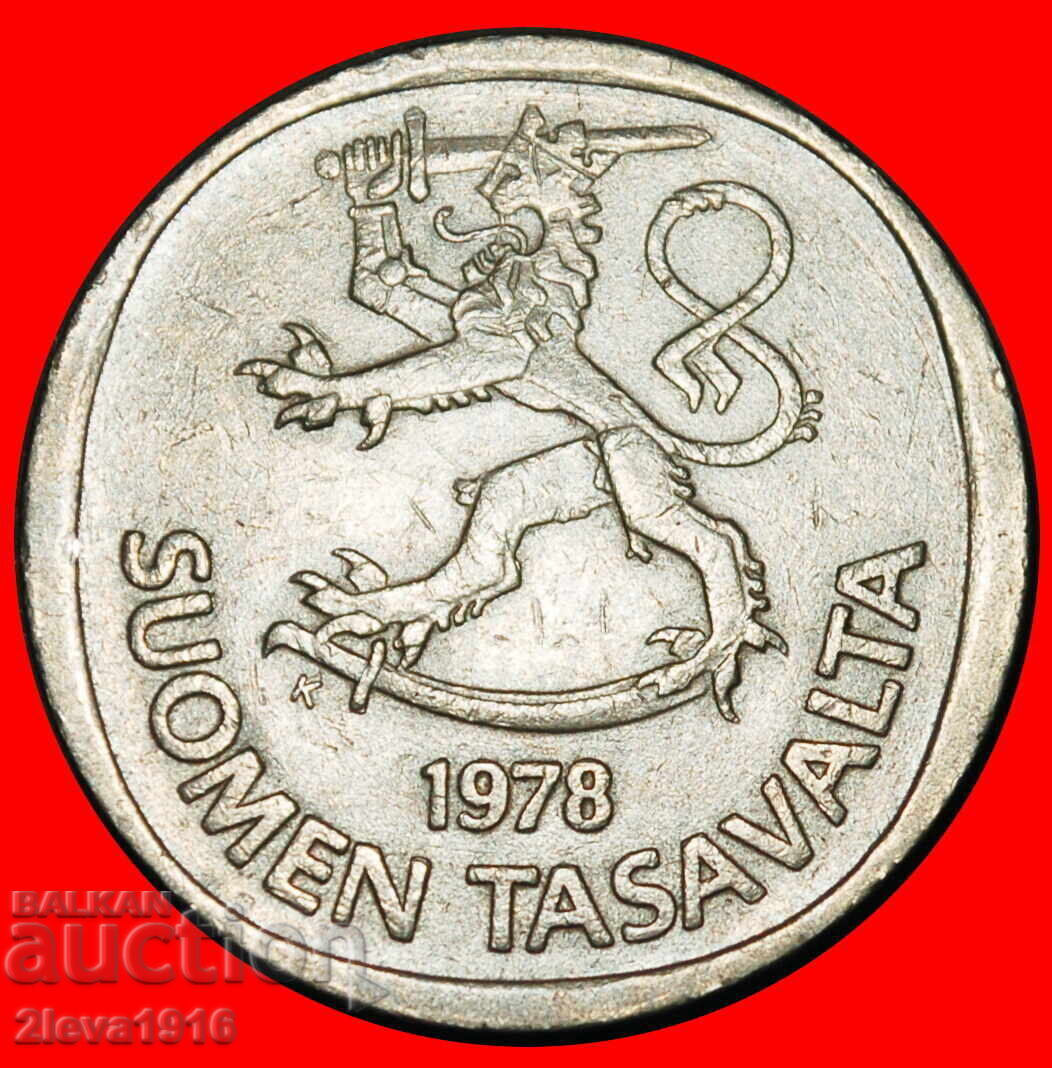 Ⰺ LEU (1964-1993): FINLANDA ★ 1 MARCĂ 1978K NU E ARGINT! A r1! cu preț 0.59 €