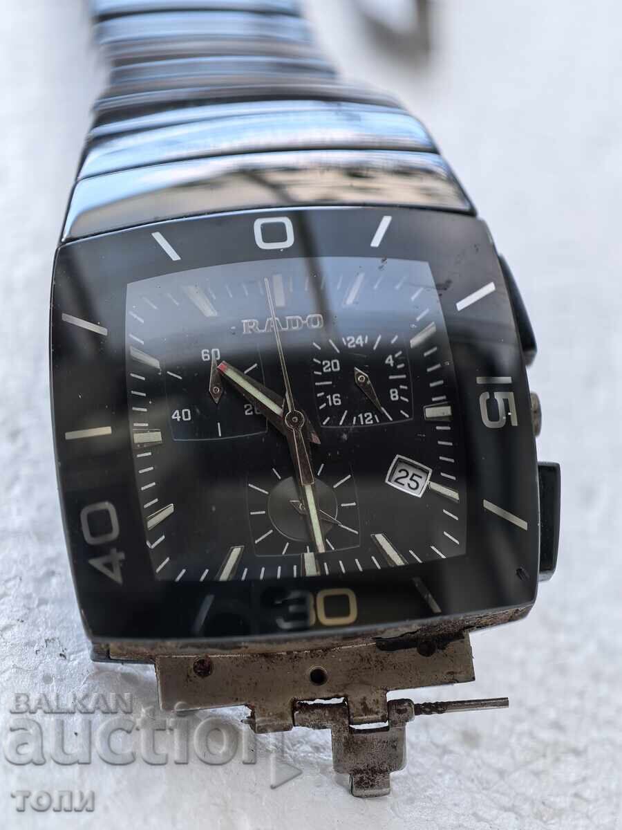 RADO QUARTZ CHRONOGRAPH SWISS MADE ΣΠΑΝΙΟ ΑΝΤΙΓΡΑΦΟ ΔΕΝ ΓΝΩΡΙΖΩ με τιμή 0.01 €