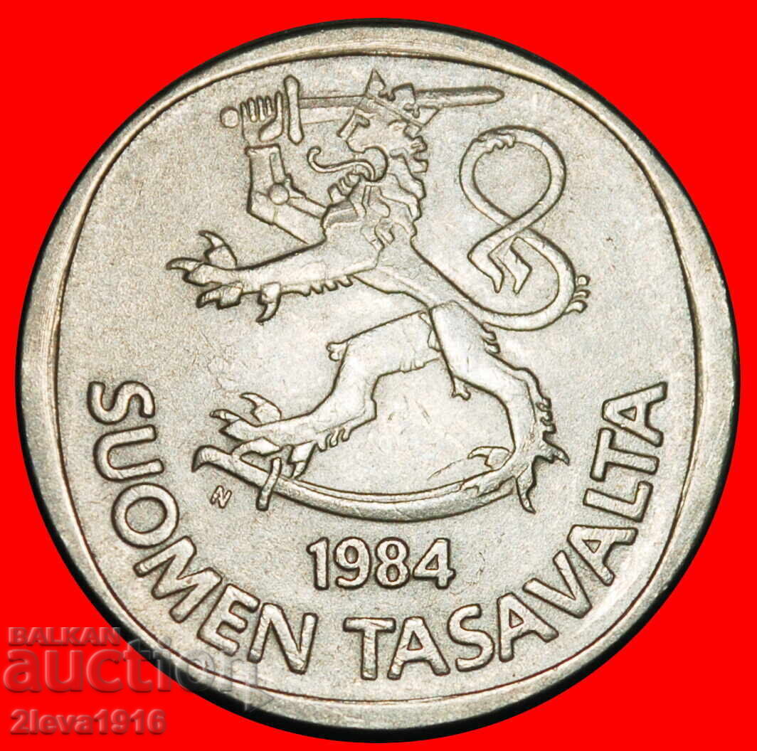Ⰺ LEU (1964-1993): FINLANDA ★ 1 MARCĂ 1984N NU ESTE ARGINT! A r1! cu preț 1.14 €
