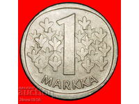 Ⰺ LEU (1964-1993): FINLANDA ★ 1 MARCĂ 1984N NU ESTE ARGINT! A r1!