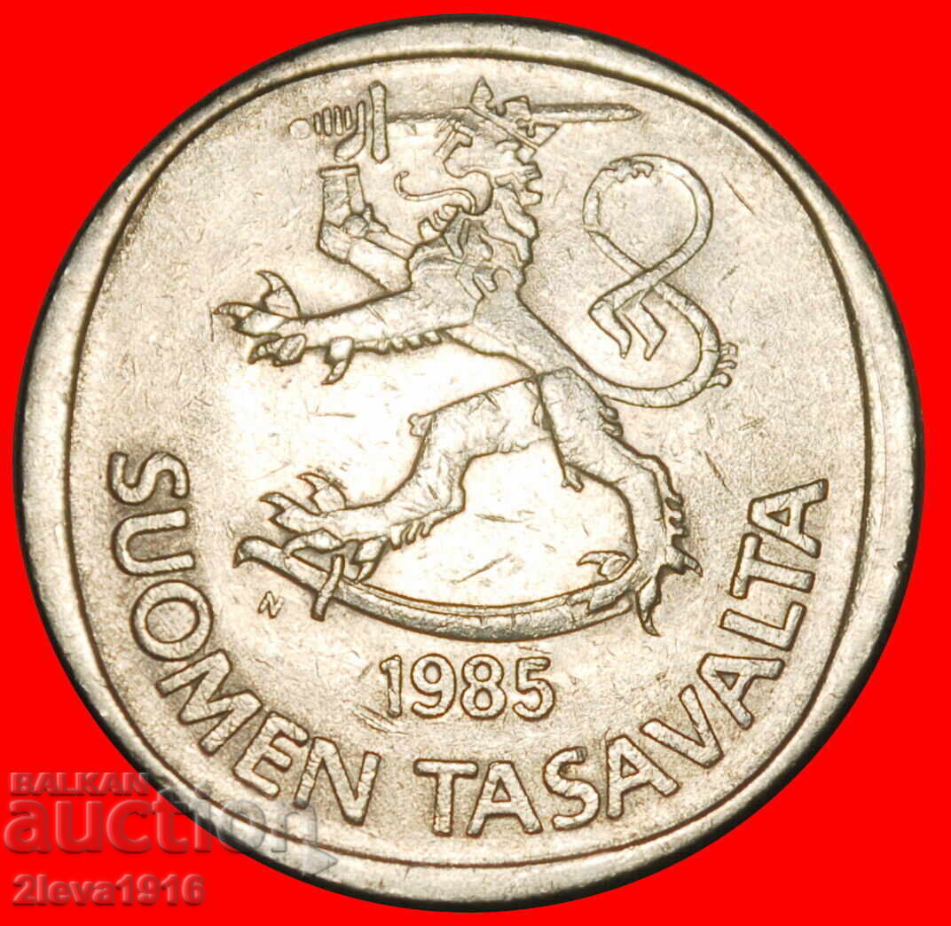 Ⰺ LEU (1964-1993): FINLANDA ★ 1 MARCĂ 1985N NU ESTE ARGINT! A r1! cu preț 1.14 €