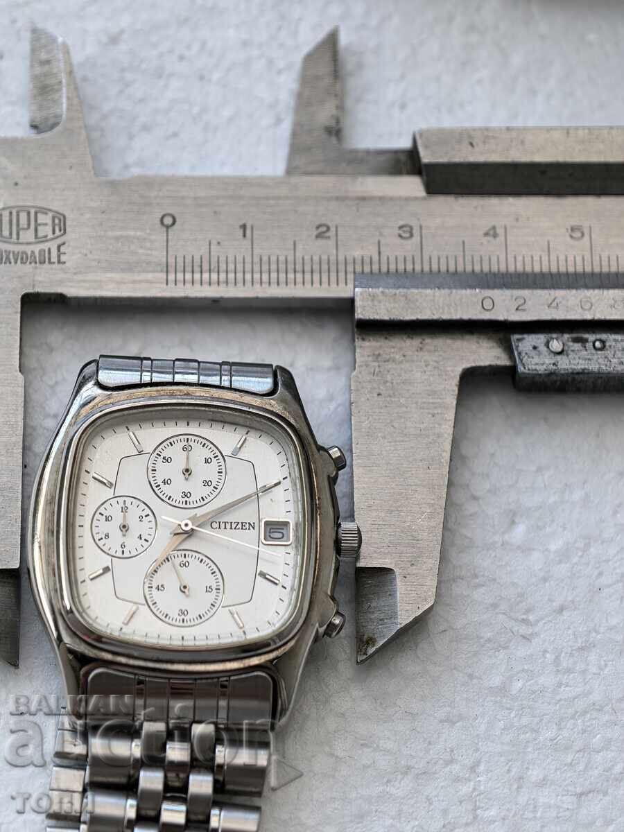 CITIZEN ΧΡΟΝΟΓΡΑΦΟΣ QUARTZ ΙΑΠΩΝΙΑΣ ΣΠΑΝΙΟ ΛΕΙΤΟΥΡΓΕΙ ΧΩΡΙΣ ΕΓΓΥΗΣΗ - 6