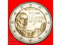 BRITAIN: FRANCE ★ 2 EUROS 1940-2010 NON-PHALLIC 2007-2026!