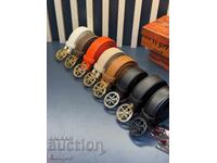 Genuine leather belts in a Guess box