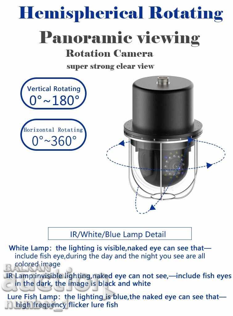 10.1inch TFT Подводна камера с 100м кабел и 20 LEDs светлини - 7 10.1inch TFT Подводна камера с 100м кабел и 20 LEDs светлини - 7