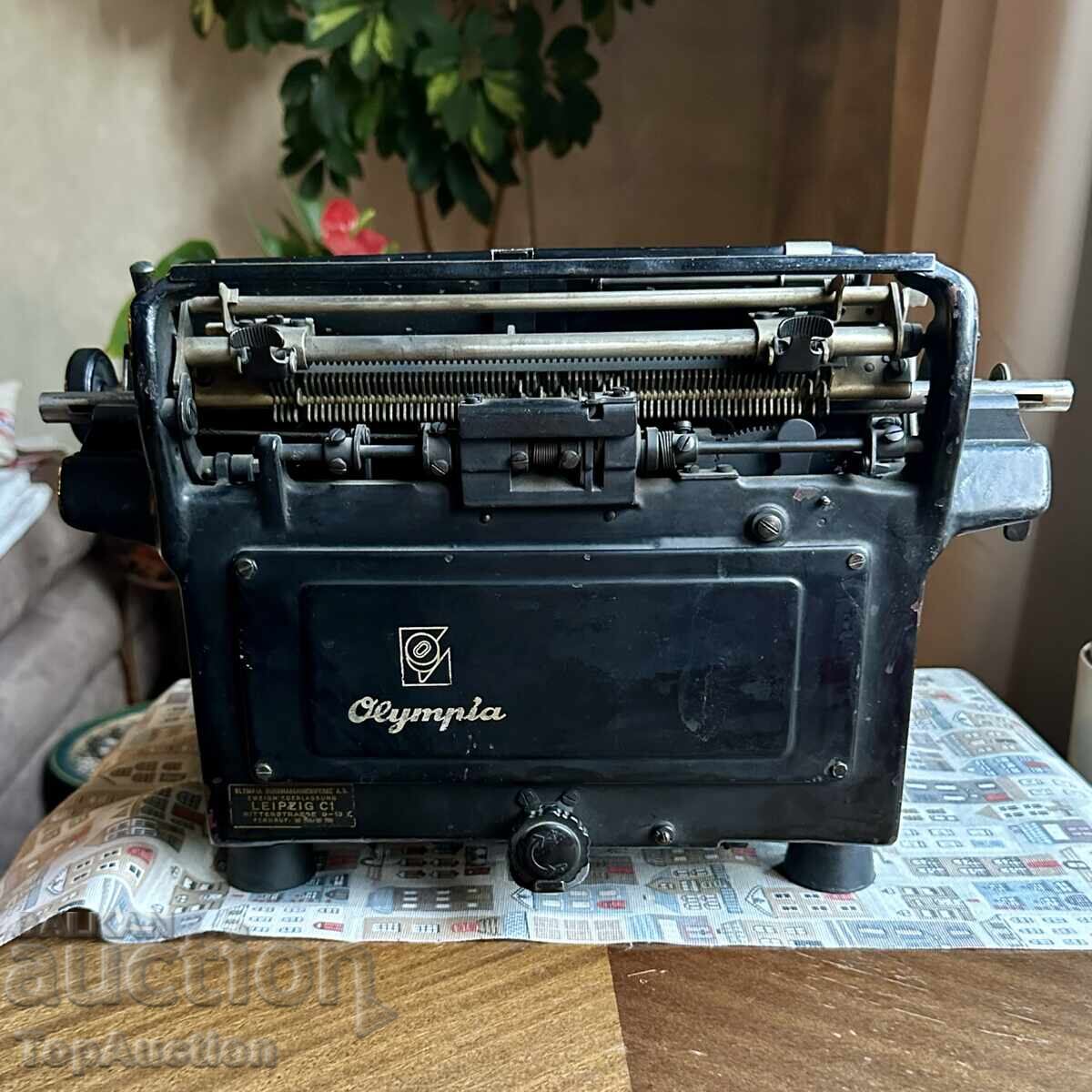 Γραφομηχανή Olympia Mod. 8 QWERTZ Λειψία Ritterstrasse - 5