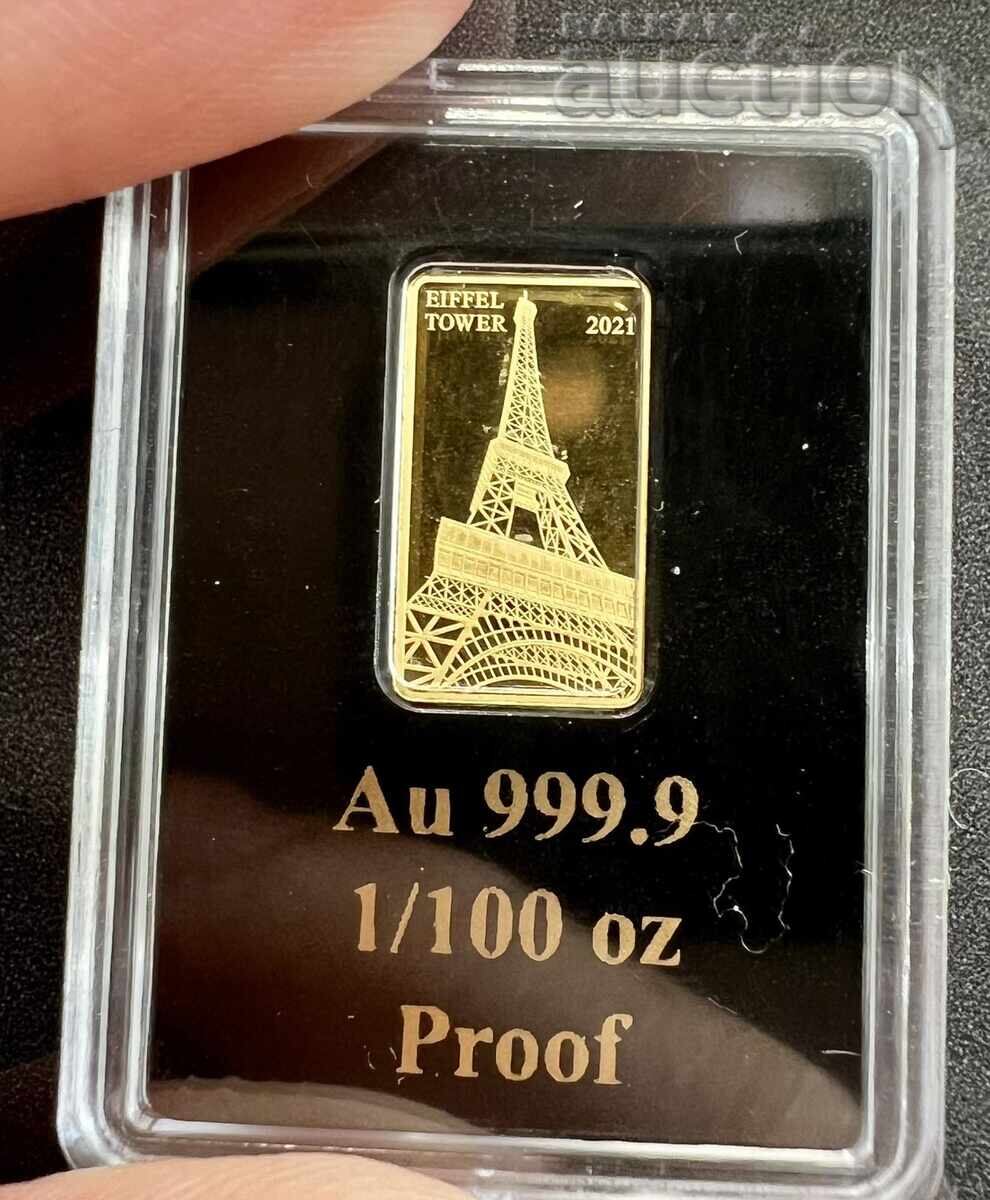 5 δολάρια 2021 Φίτζι 1/100 Oz με τιμή 90,00 €