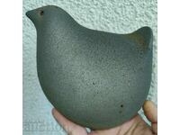 FIGURINĂ MARE STATUETĂ PUI PASĂRE CERAMICĂ ?