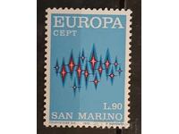 San Marino 1972 Europa CEPT MNH