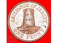 Ⰺ GREAT BRITAIN (1998-2016): JERSEY ★1 PENNY 1998 TOWER